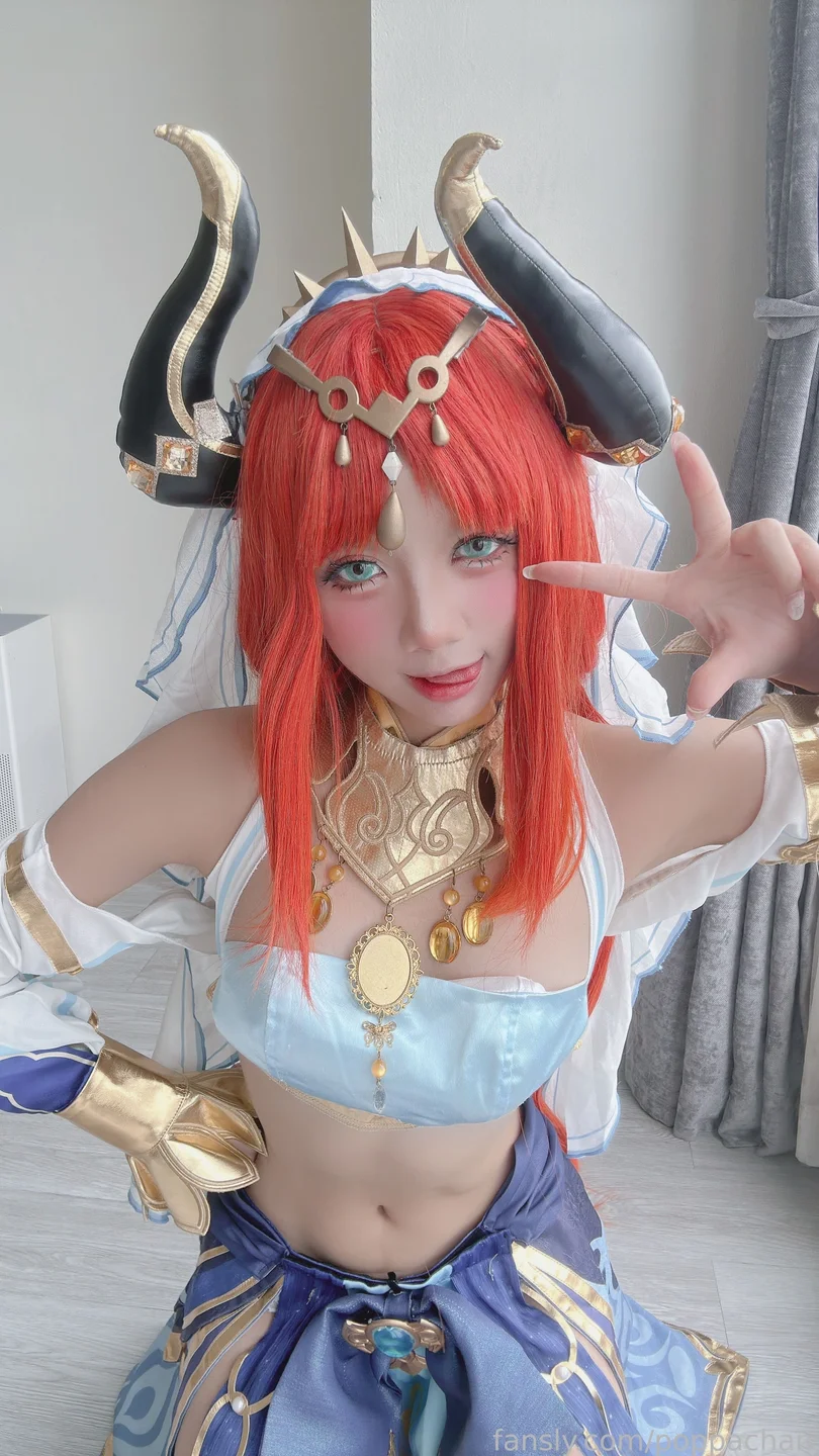 PoppaChan - Nilou [27P-31MB] tg@simisebaisi 【丝足阁】004.webp